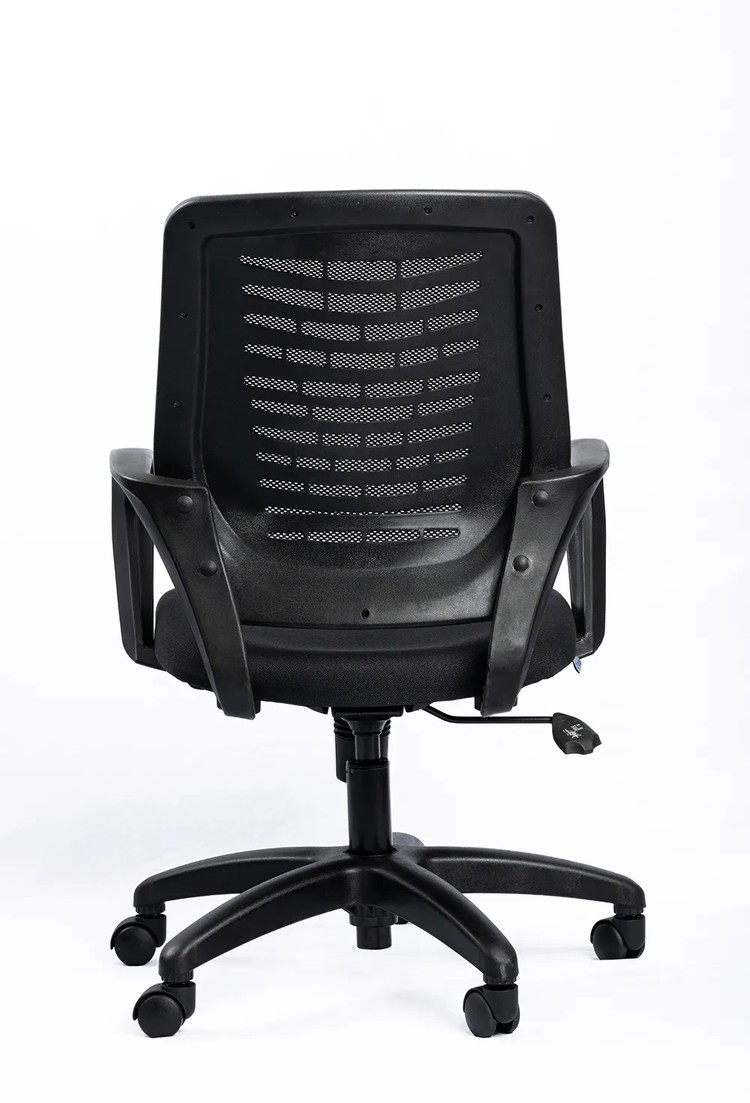 NX 805 Black Frame with nylon base, rear view