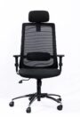 NX ELITE H Black Frame with chrome base, view 1