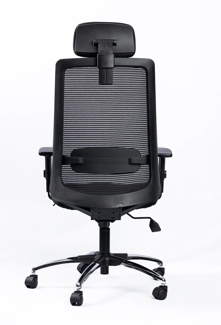 NX ELITE H Black Frame with chrome base, view 3