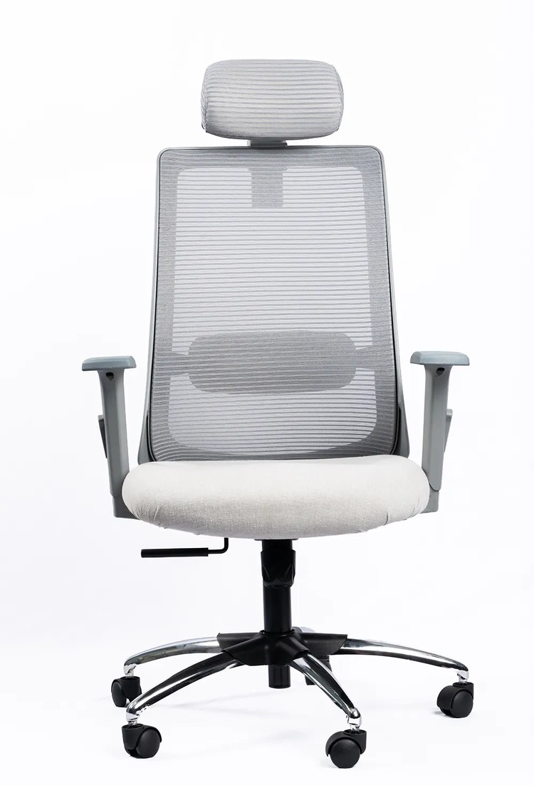 NX ELITE H White Frame with chrome base, view 1
