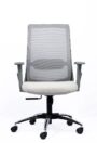 NX ELITE White Frame with chrome base, view 1