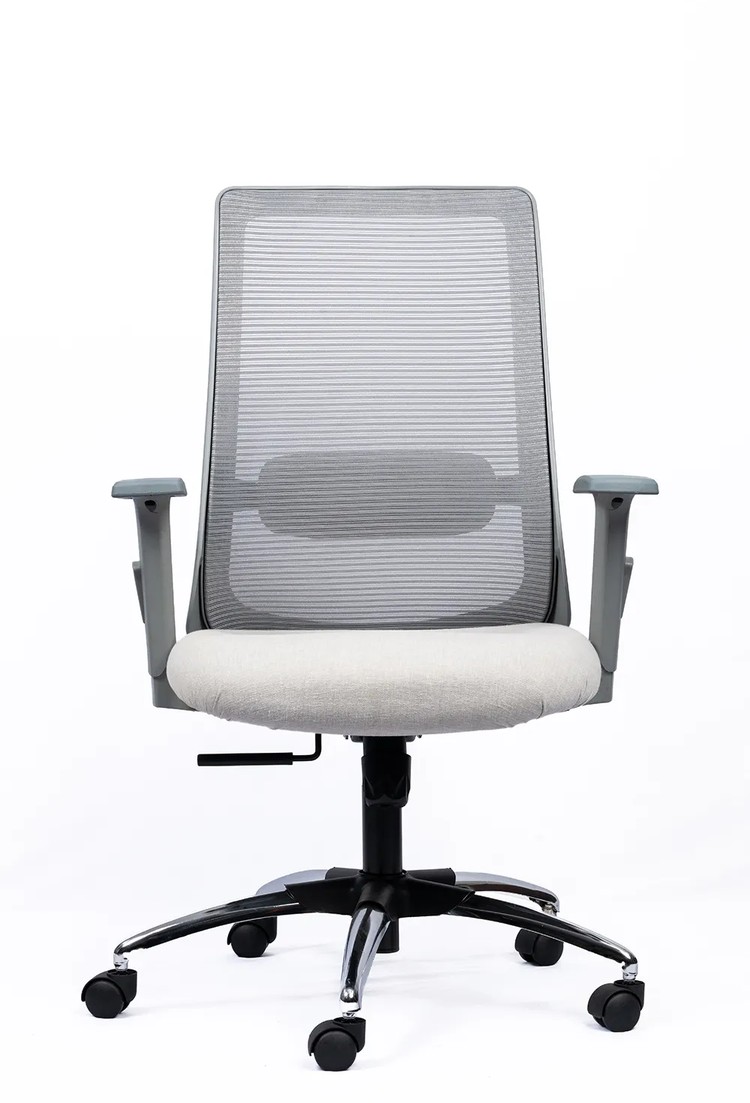 NX ELITE White Frame with chrome base, view 1