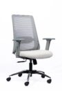 NX ELITE White Frame with chrome base, view 2