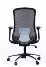 NX ERO mesh chair with chrome base, rear view