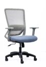 NX HELI Grey Frame with black nylon base, three-quarter view