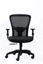 NX J Black Frame Nylon Base, front view
