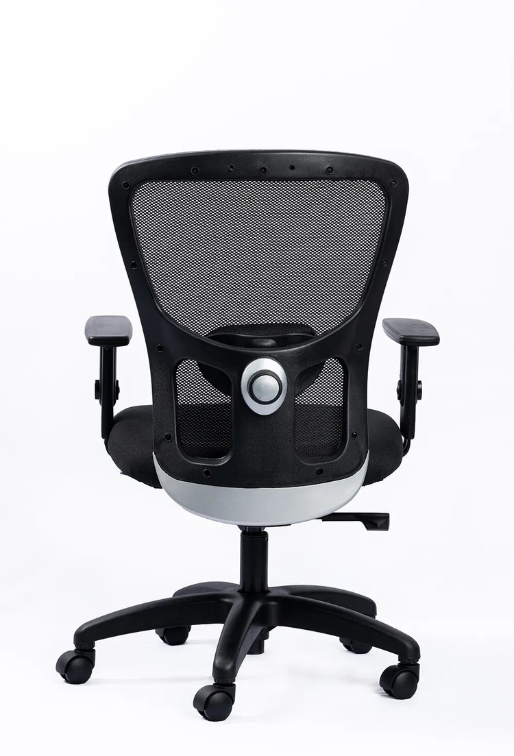 NX J Black Frame Nylon Base, rear view
