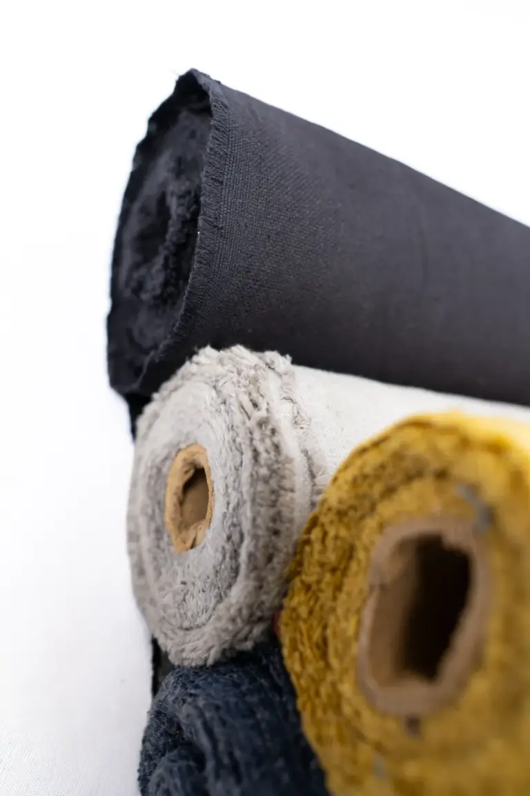 Upholstery fabric rolls